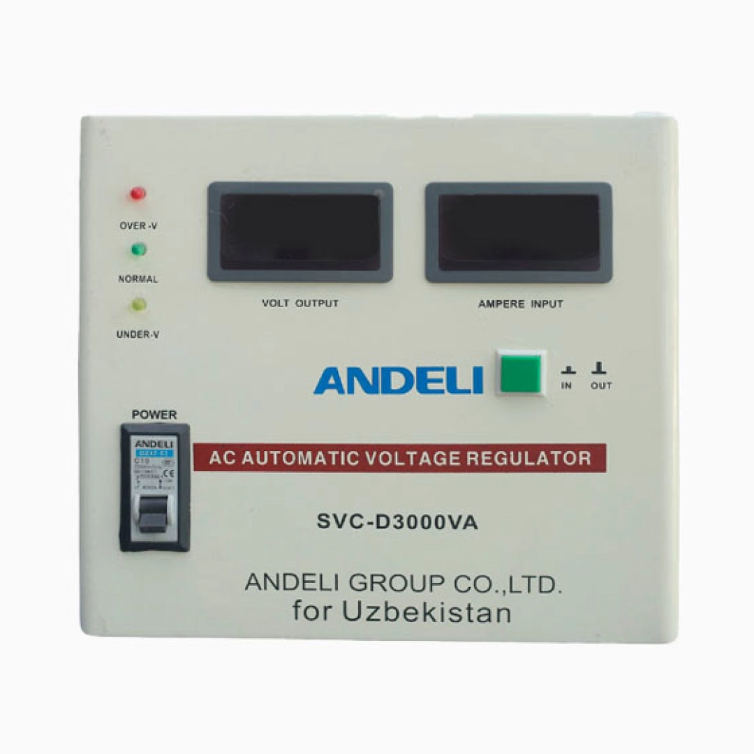 Стабилизатор напряжения ANDELI ASV-D3000VA 110-250V