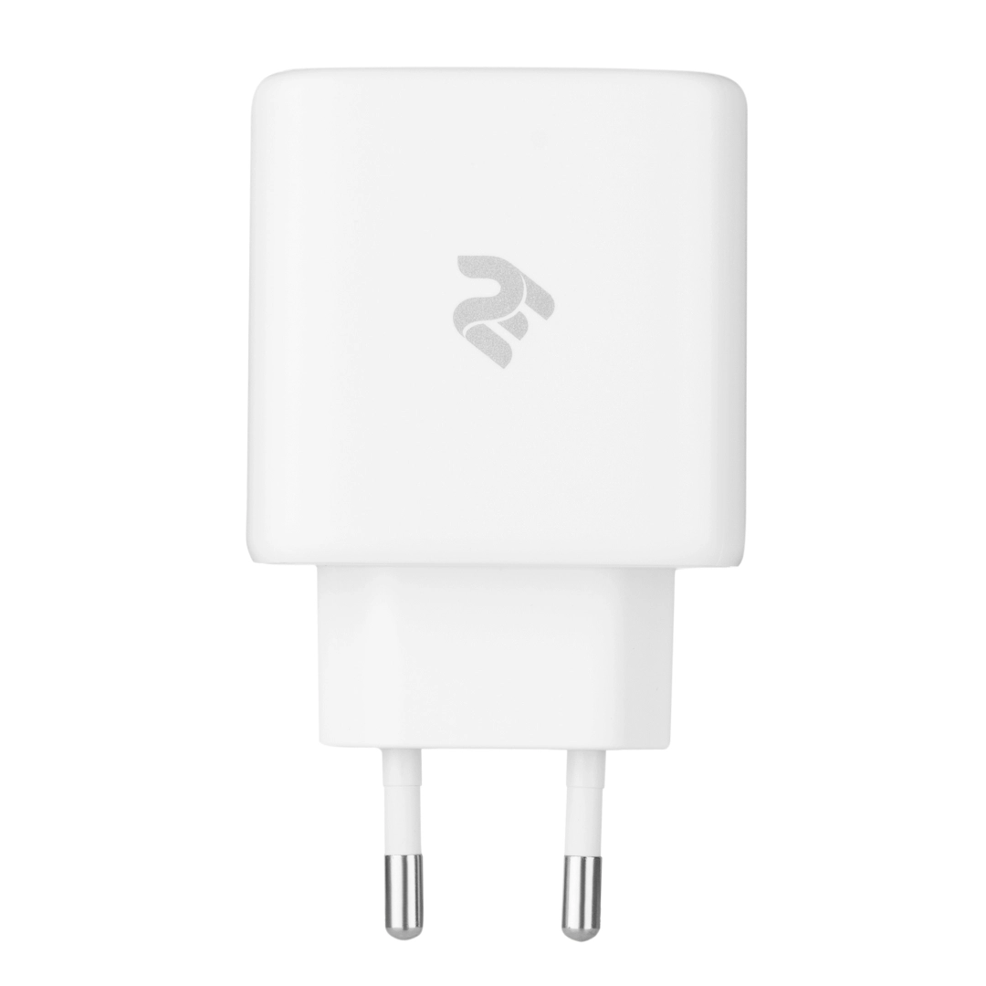 2E Wall Charger USB-C PD3.0, USB-A QC3.0, Max 30W oq tarmoq zaryadlovchi