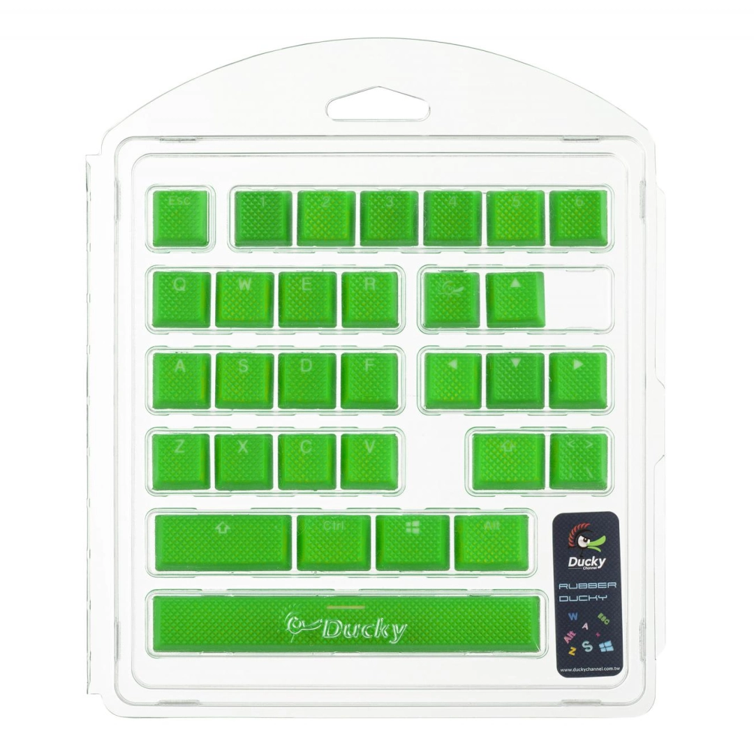 Ducky Rubber Green klaviatura tugmalari to‘plami