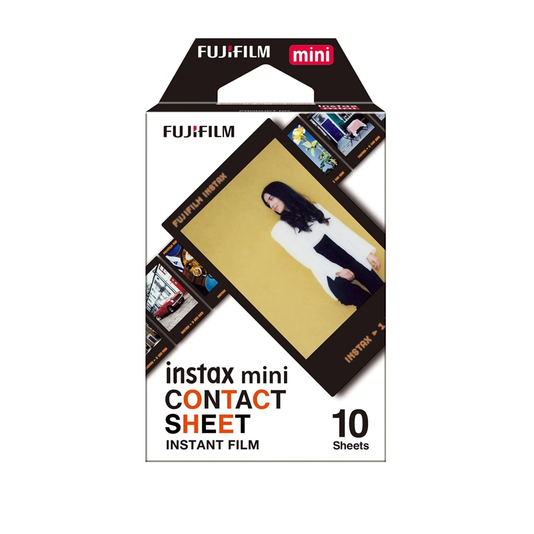 INSTAX MINI Contact Sheet (10 dona) kartriji (plyonkasi)