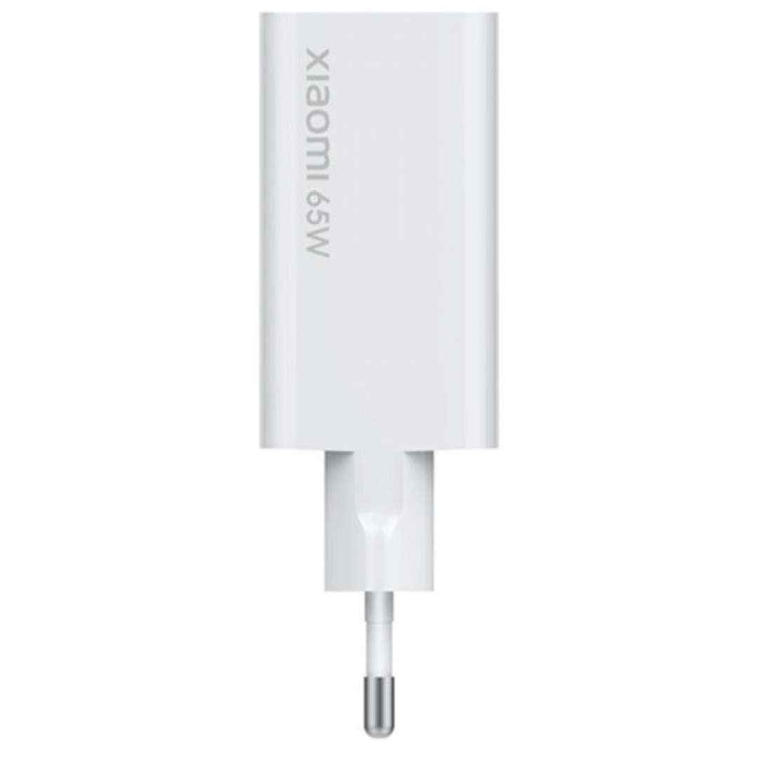 Xiaomi 65W GaN Fast Charger Type-A + Type-C oq tarmoq zaryadlovchi