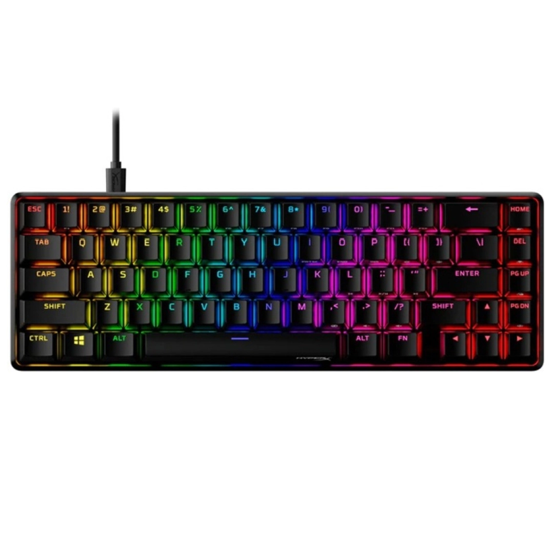 HyperX Alloy Origins 65 HyperX Linear Red Switches RU klaviaturasi