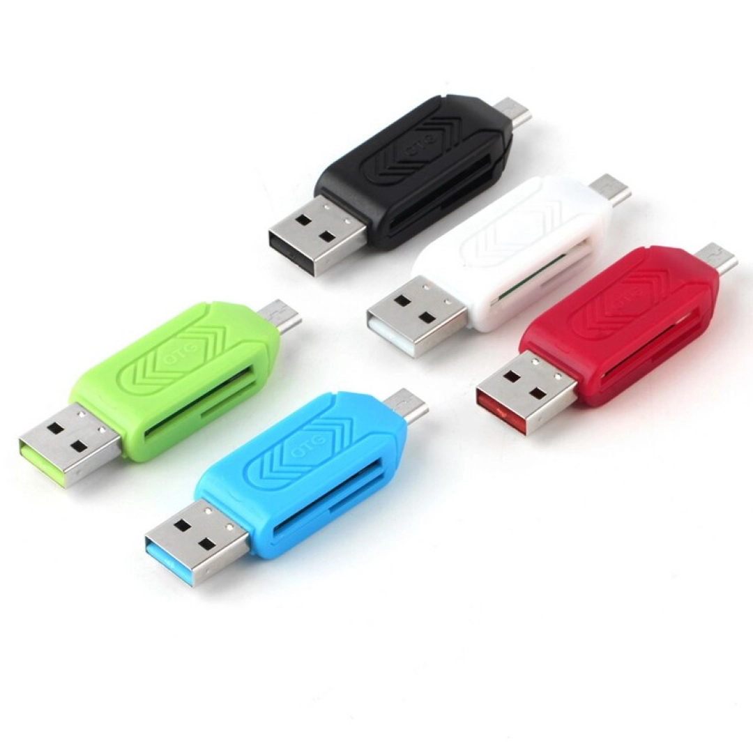 OTG Card Reader 4x1 USB 2,0 USB fleshkasi