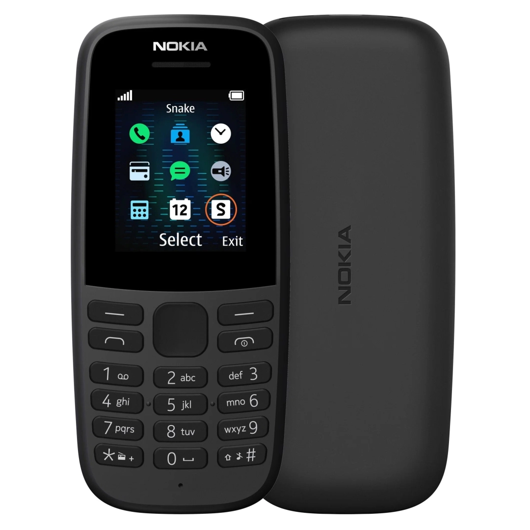 Nokia 105 Dual Sim Black (Xitoy) telefoni