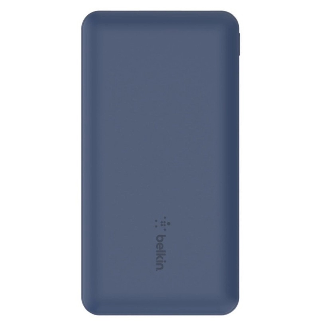 Belkin 10000mAh 15W Dual USB-A USB-C ko'k tashqi akkumulyatori