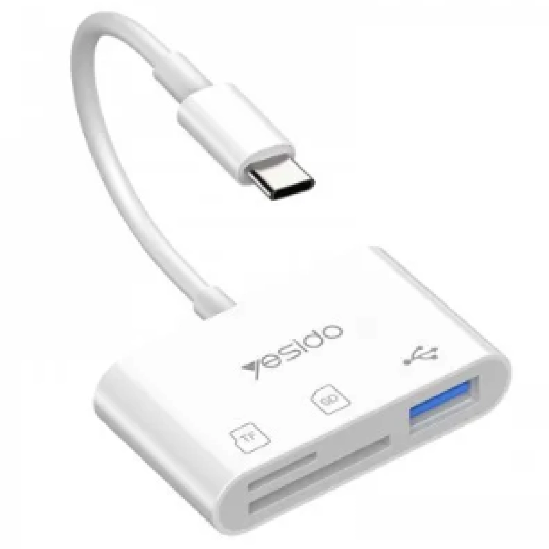 Yesido GS16 USB-C 3 in 1 OTG kartani o'qish qurilmasi