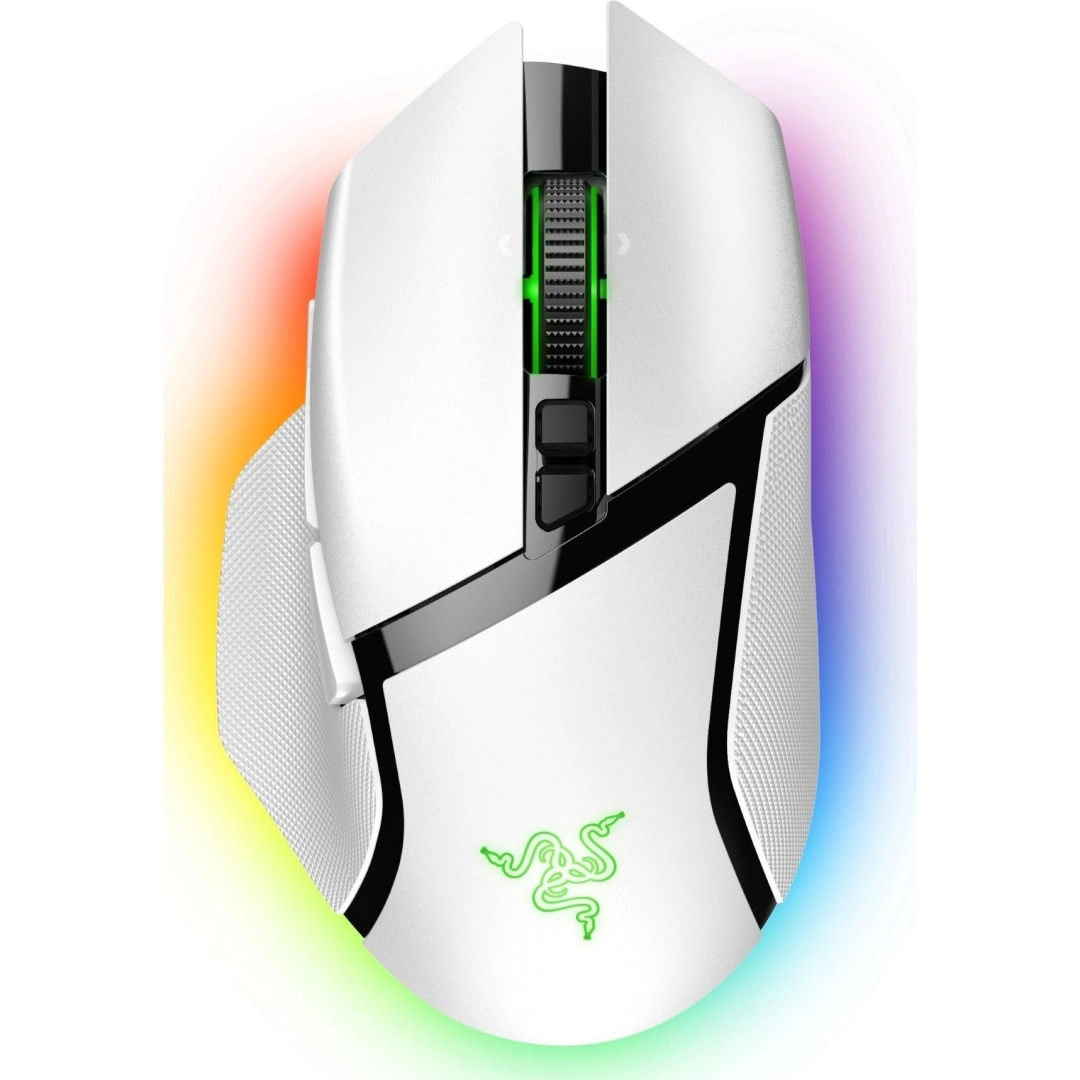 Razer Basilisk V3 Pro Wireless White sichqonchasi