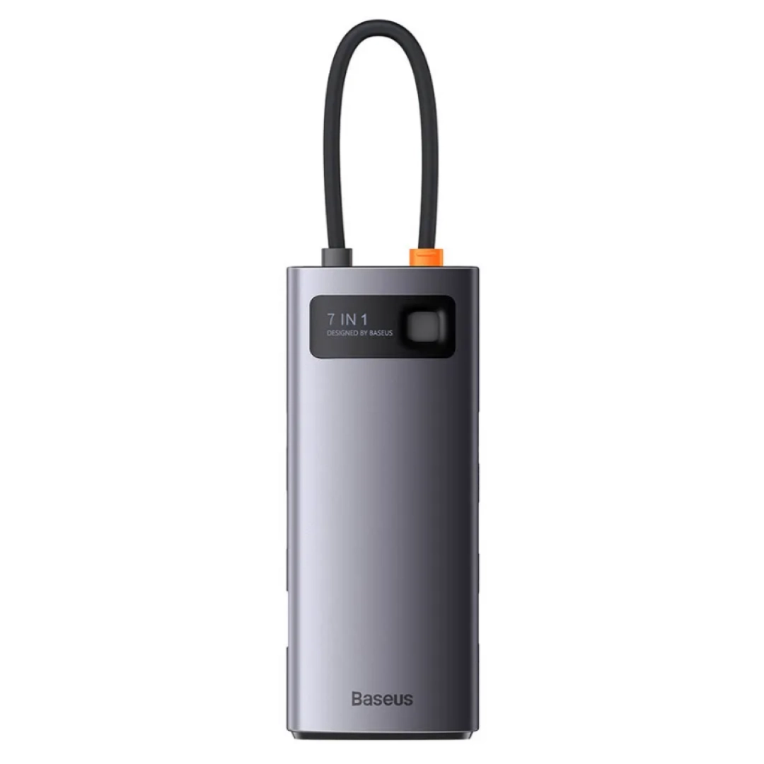 Hub Baseus Metal Gleam Series 7 in 1 USB Type-C (WKWG040013) USB-konsentratori