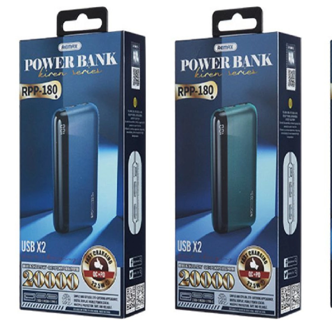 PowerBank Remax RPP 180 20000 mah