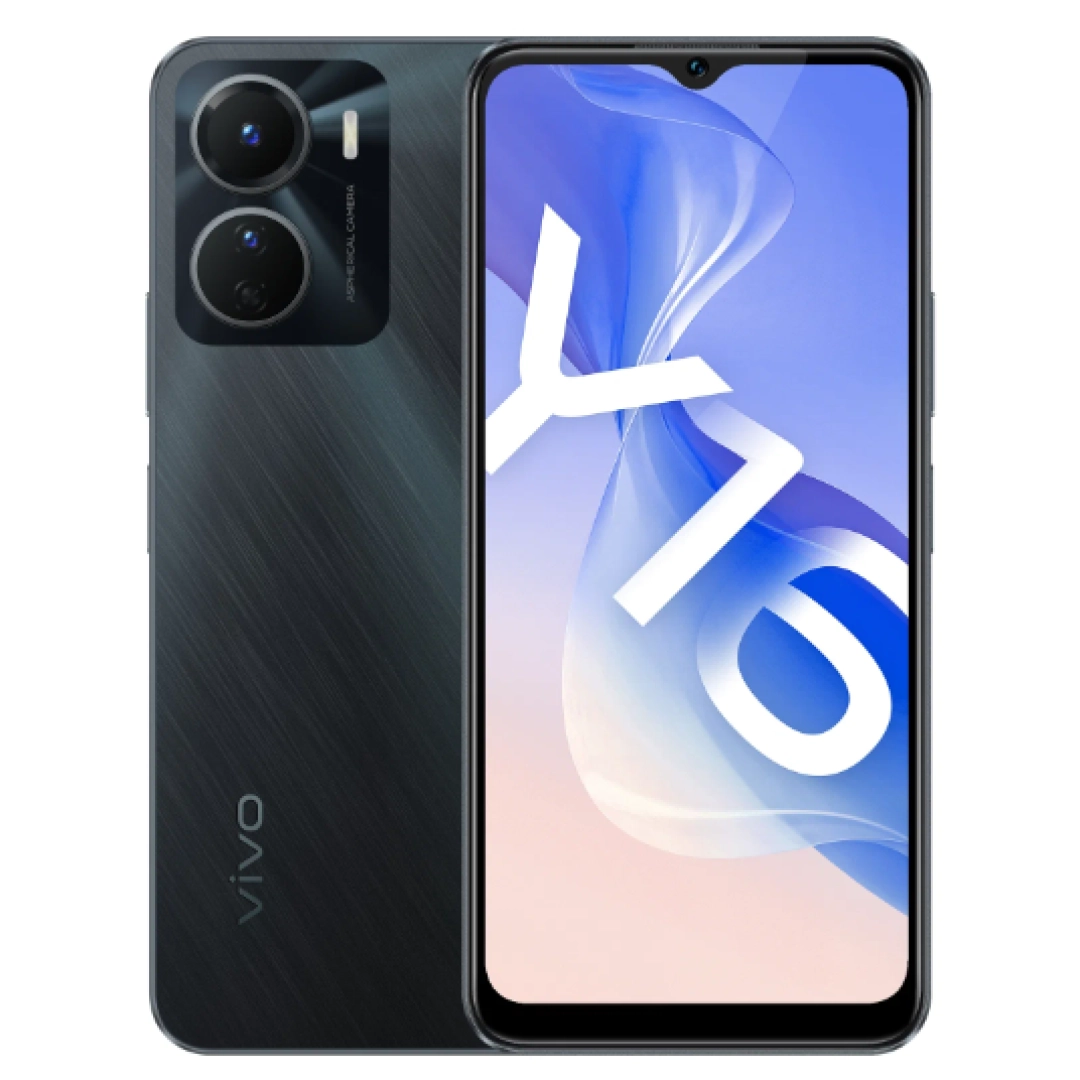 Vivo Y16 3/32GB Qora smartfoni