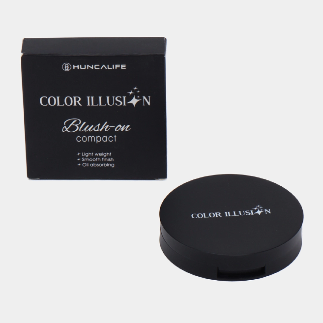 Hunca Colour Illusion Blusher - Peach rumyanasi