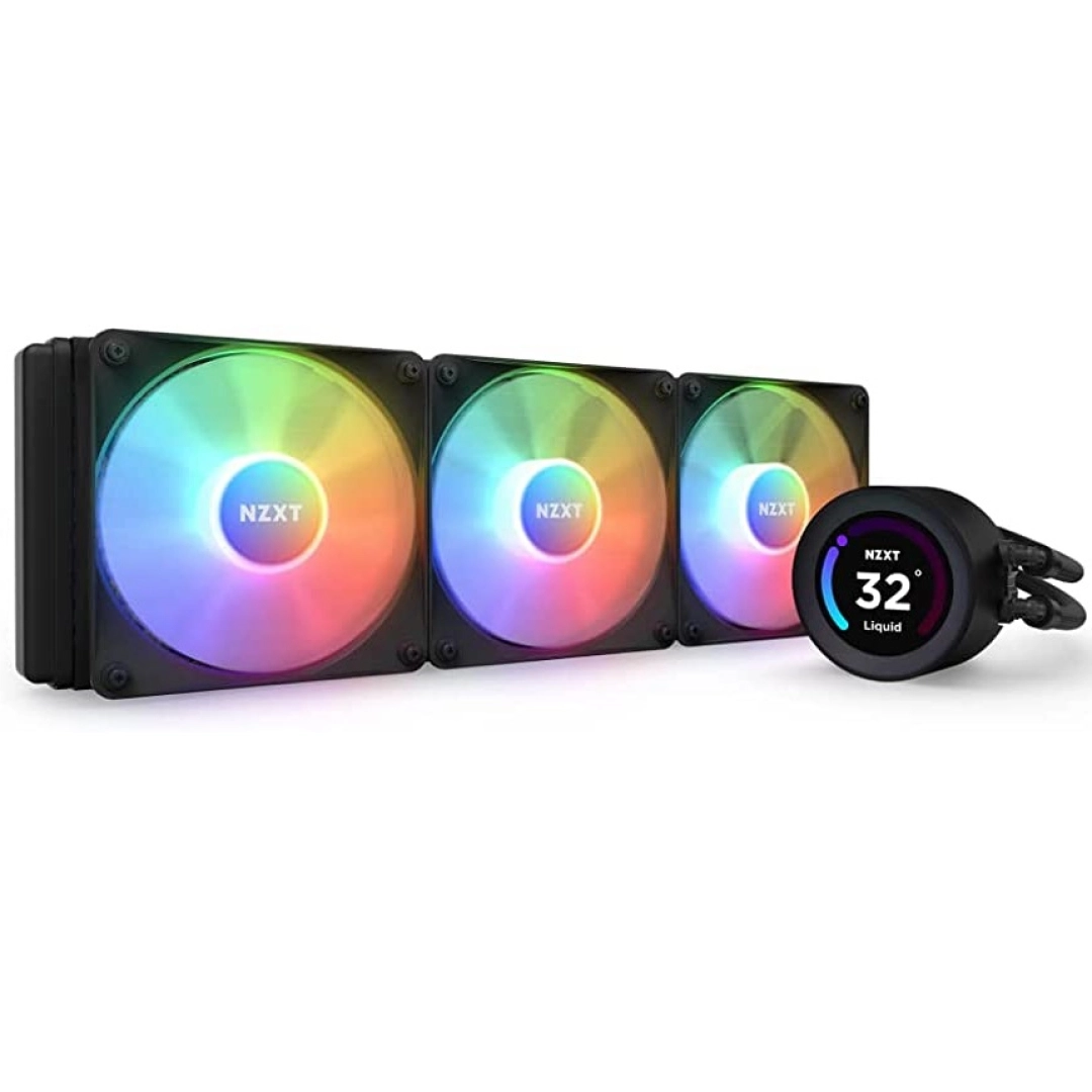 NZXT Kraken Elite RGB 360 mm AIO liquid cooler suyuq sovutish tizimi