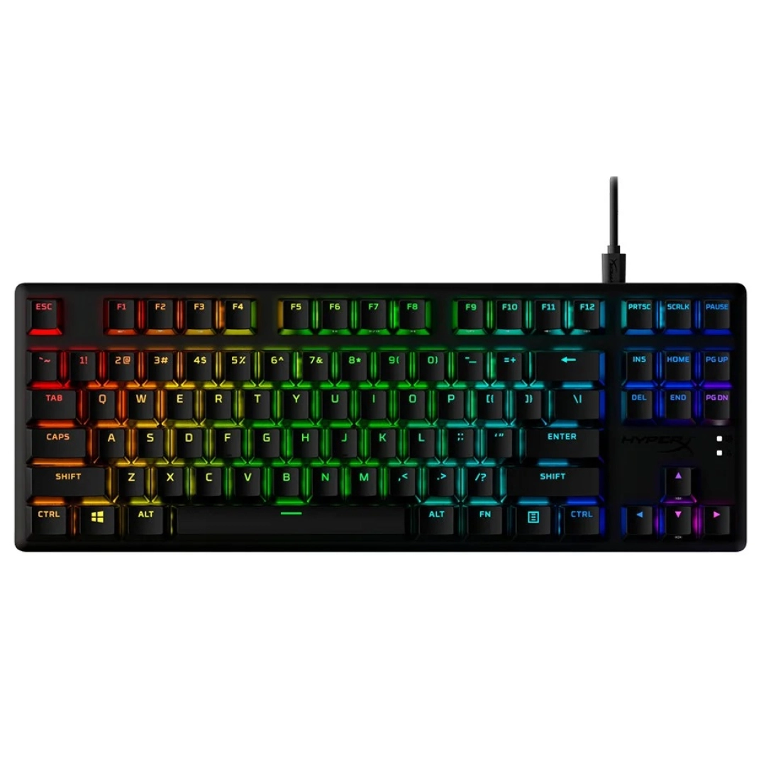 HyperX Alloy Origins Core PBT HX Red TKL klaviaturasi