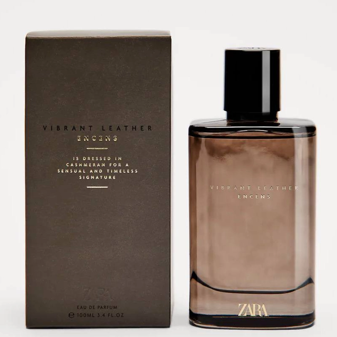 ZARA Vibrant Leather Encens 100ml — Ispaniya erkaklar atiri