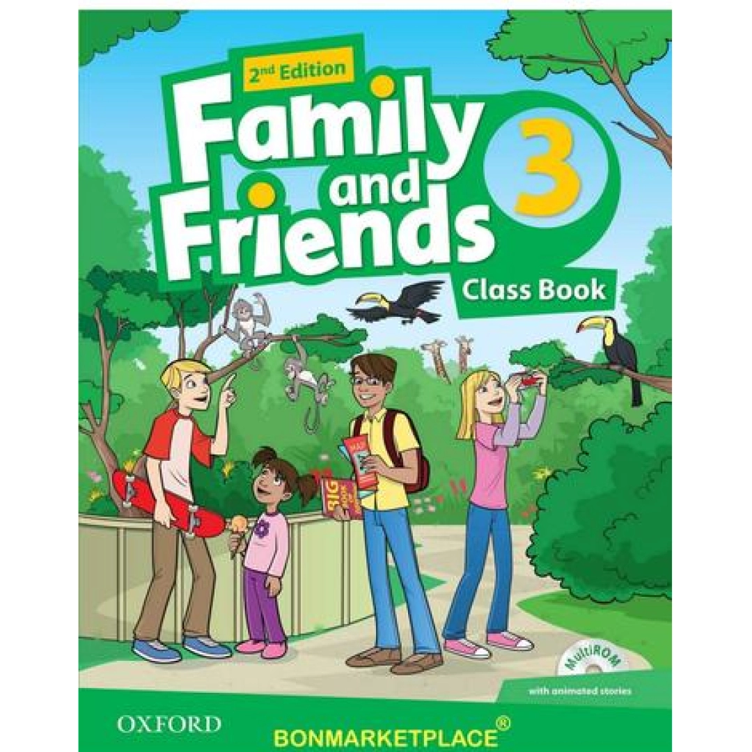Family and Friends 3 - Class book (+Workbook with Multi-ROM) (2nd edition)