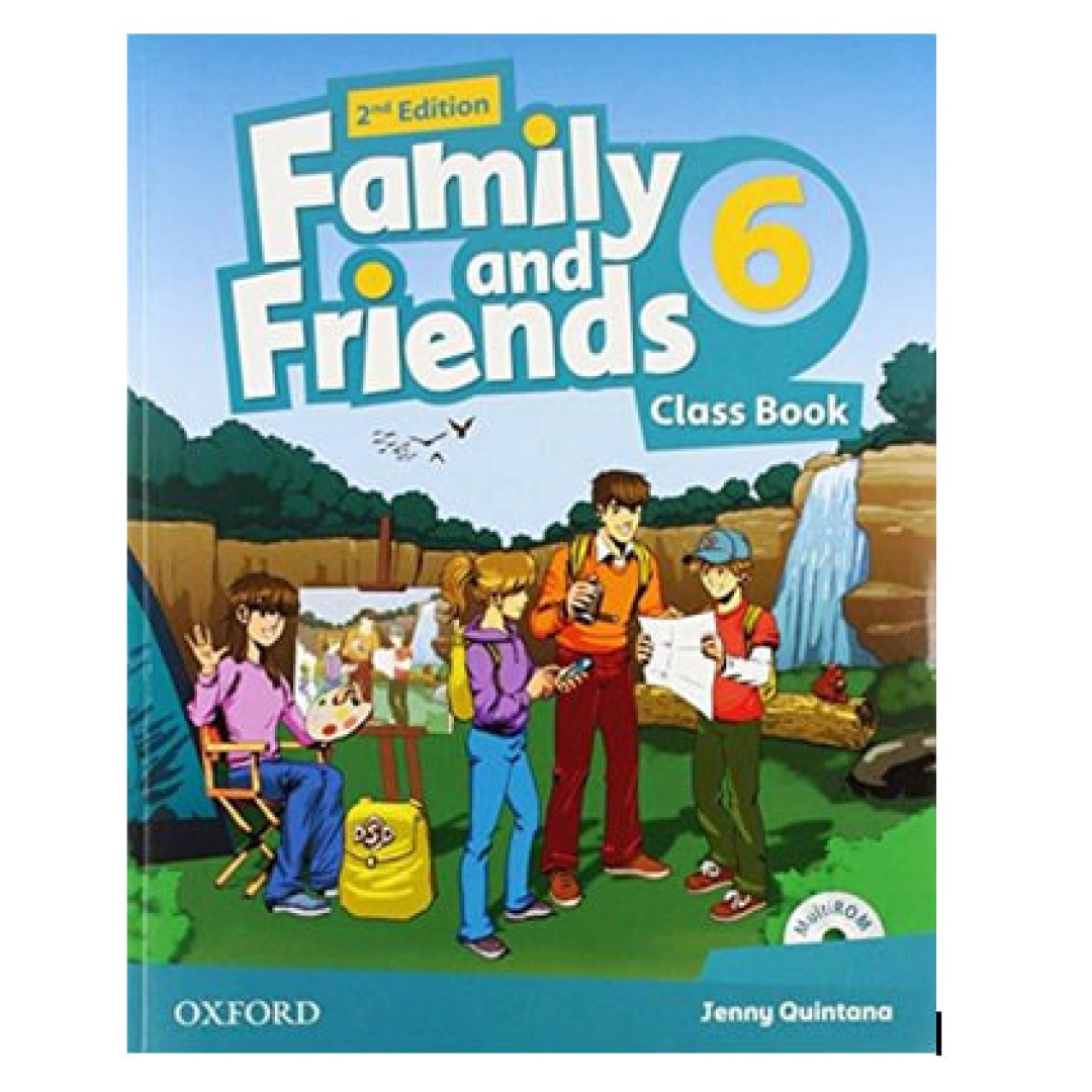 Family and Friends 6 - Class book (+Workbook with Multi-ROM) (2nd edition)