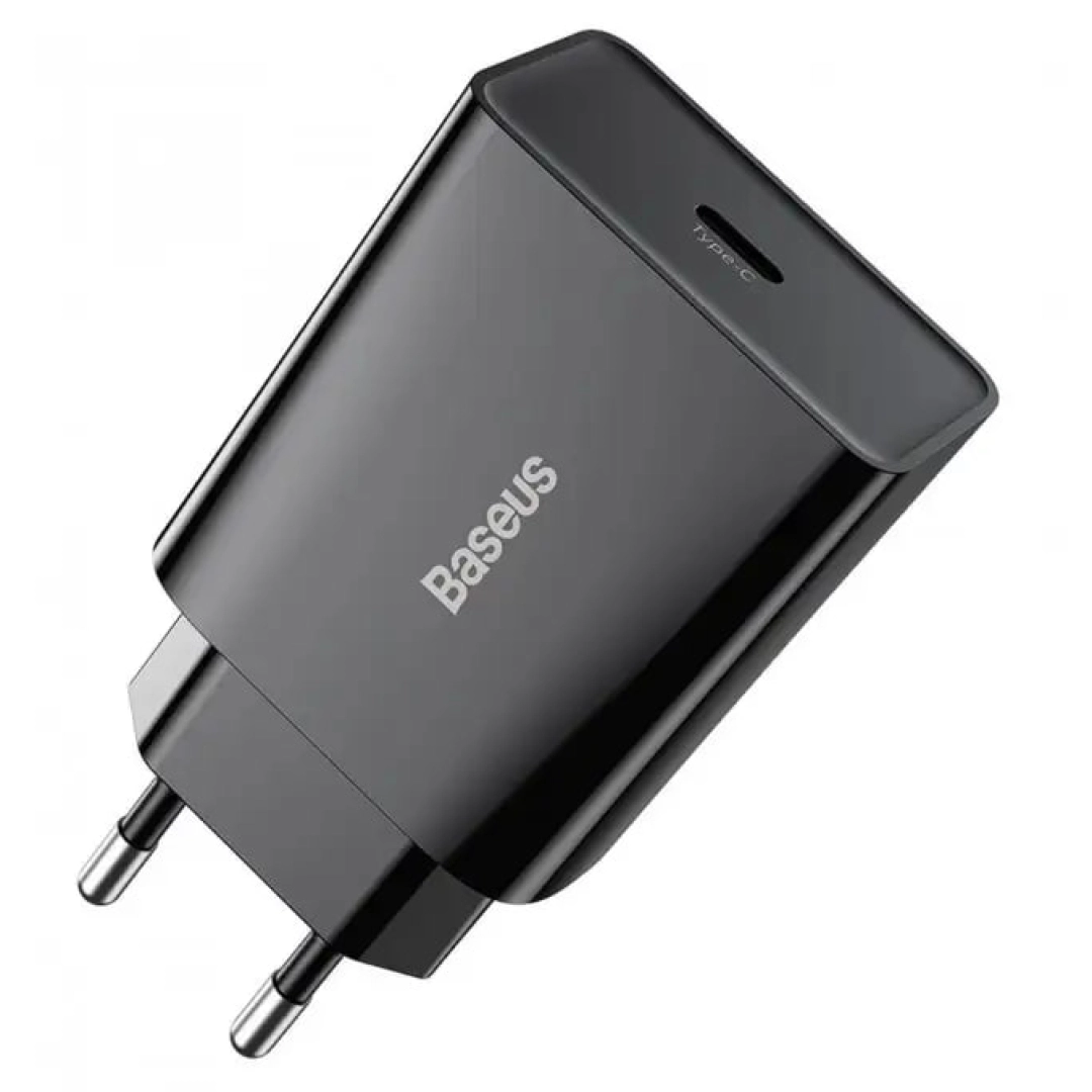 Baseus Speed Mini QC Quick Charger (CCFS-SN01)  qora zaryadlovchi qurilmasi