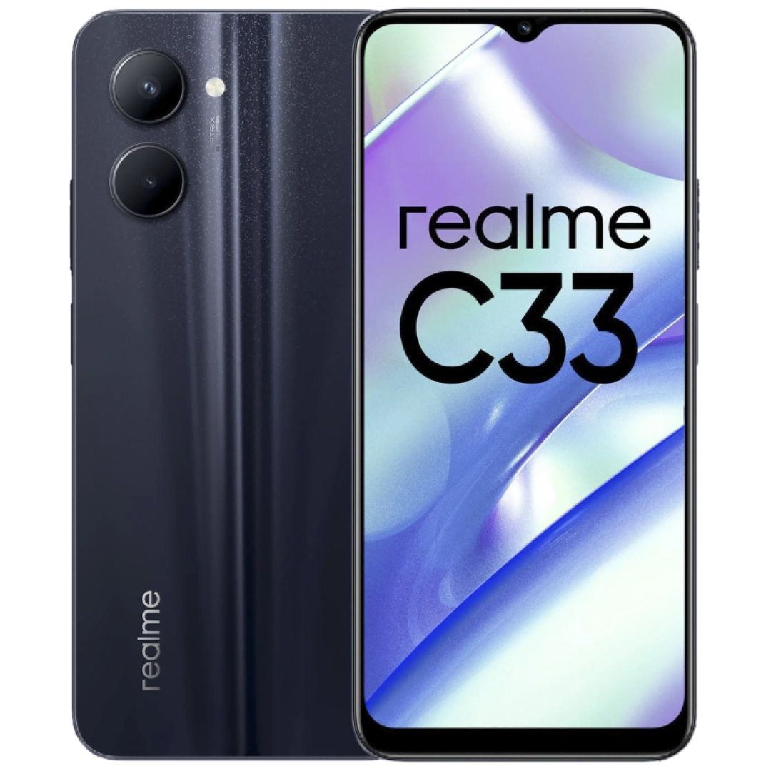Смартфон Realme C33 4/64GB Чёрный