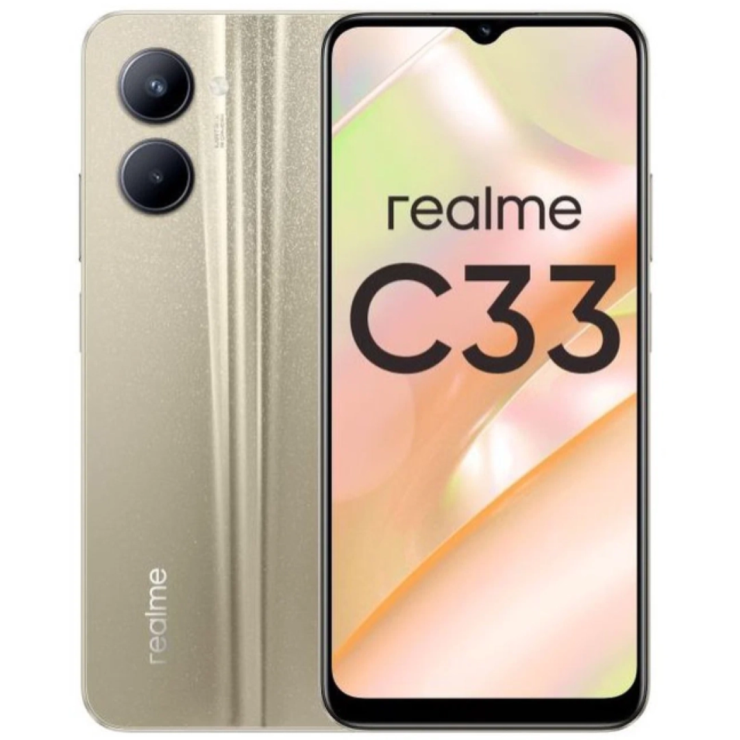 Смартфон Realme C33 4/128GB Золотистый