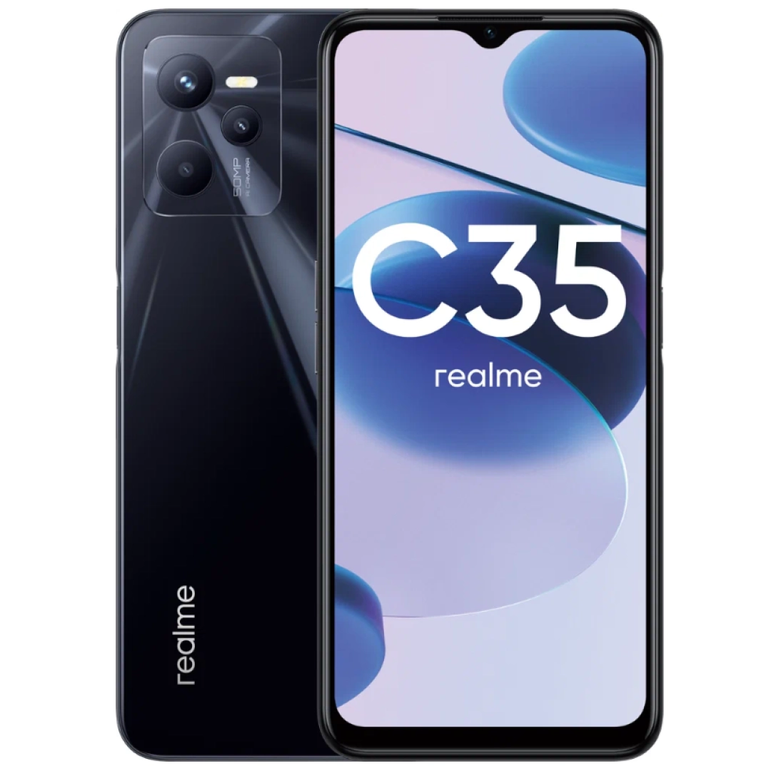Смартфон Realme C35 4/128GB Чёрный