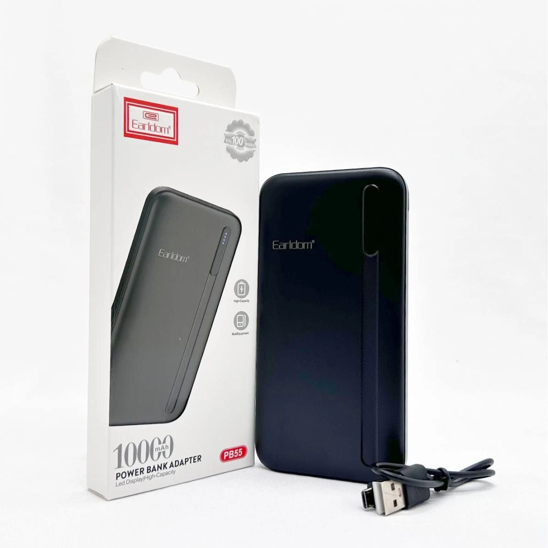 Powerbank Earldom PB-55 10000mAh tashqi akkumulyatori