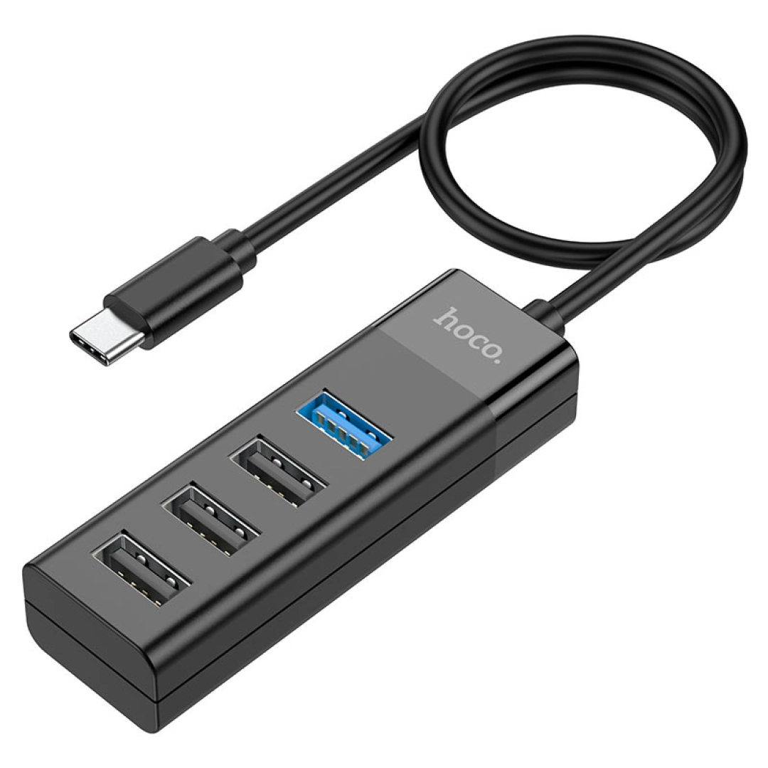USB HUB 4 in1da “HB25 Easy mix” USB USB3.0+USB2.0*3 Type-C USB-konsentratori