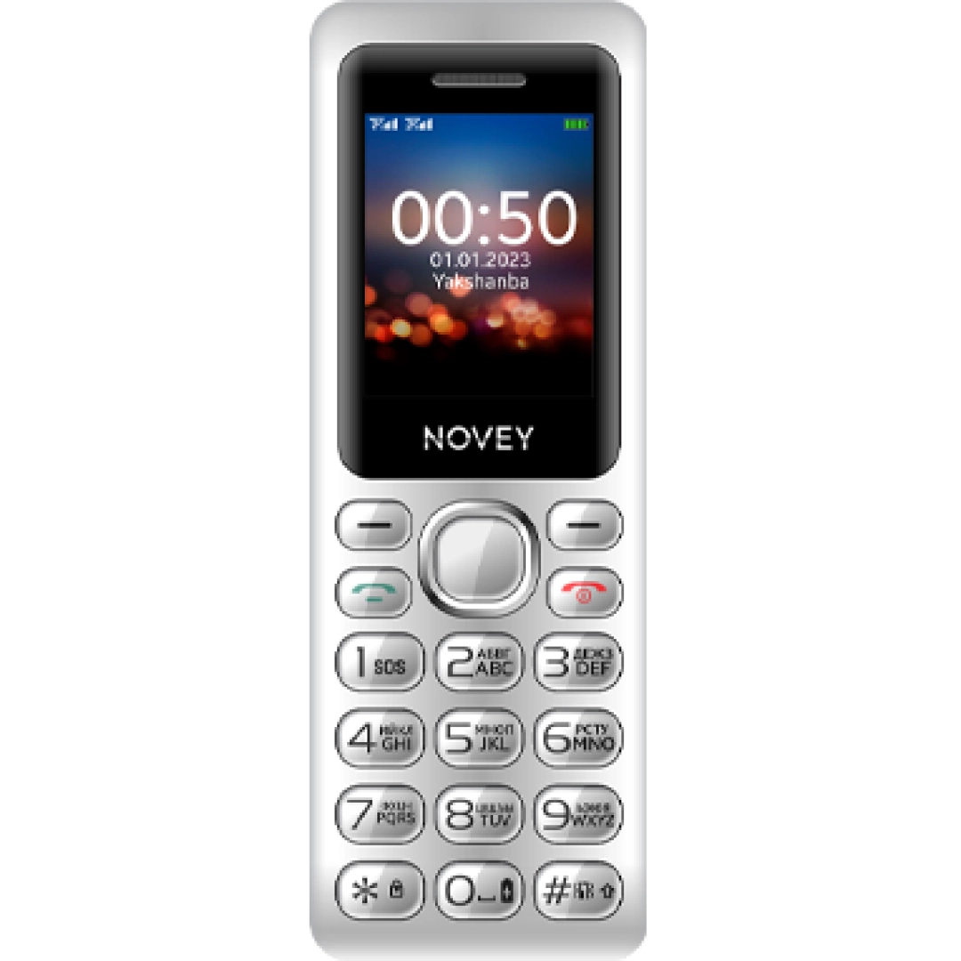 Novey M050 kumushrang telefoni