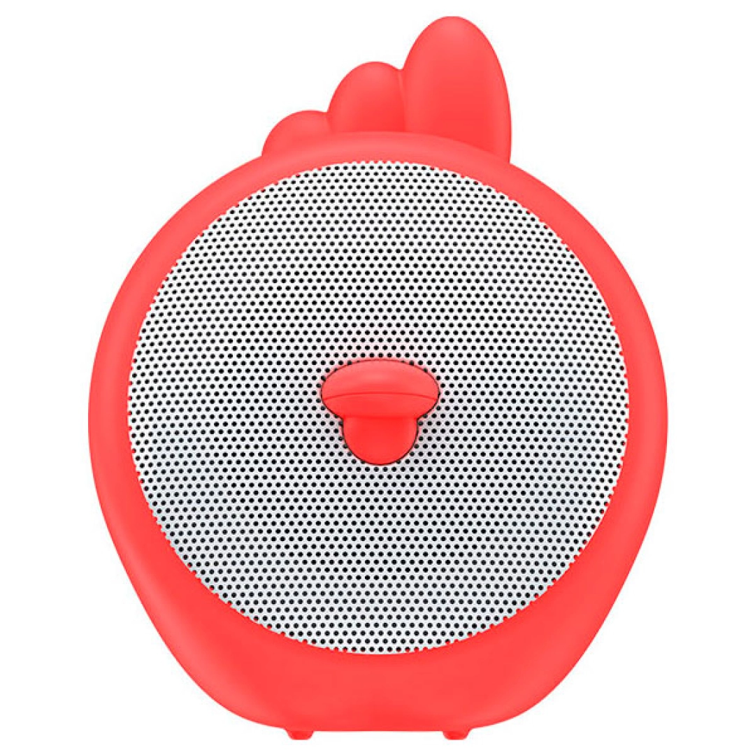 Baseus Wireless Speaker-Mouse E06 qizil portativ kolonkasi