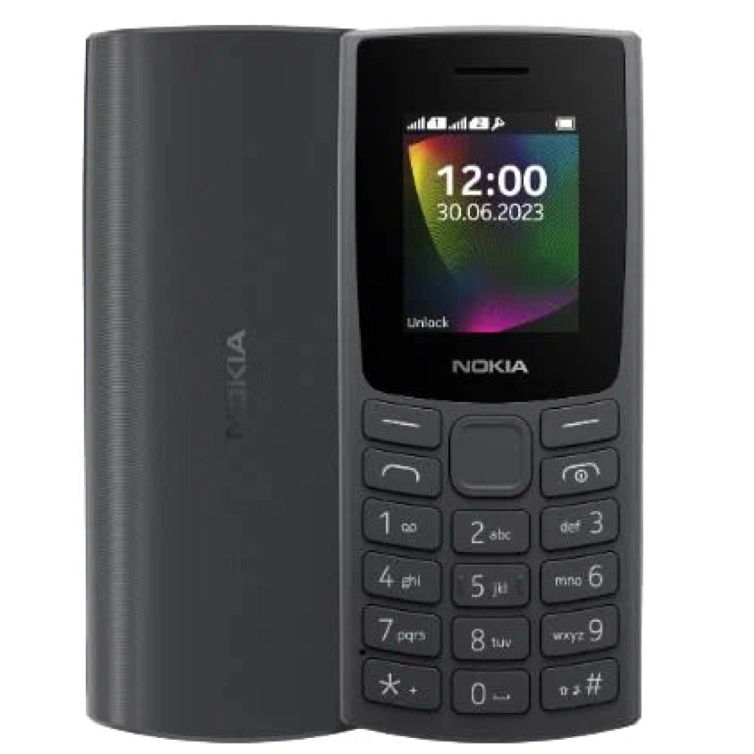 Nokia 106 (2023) Dual Sim qora telefoni