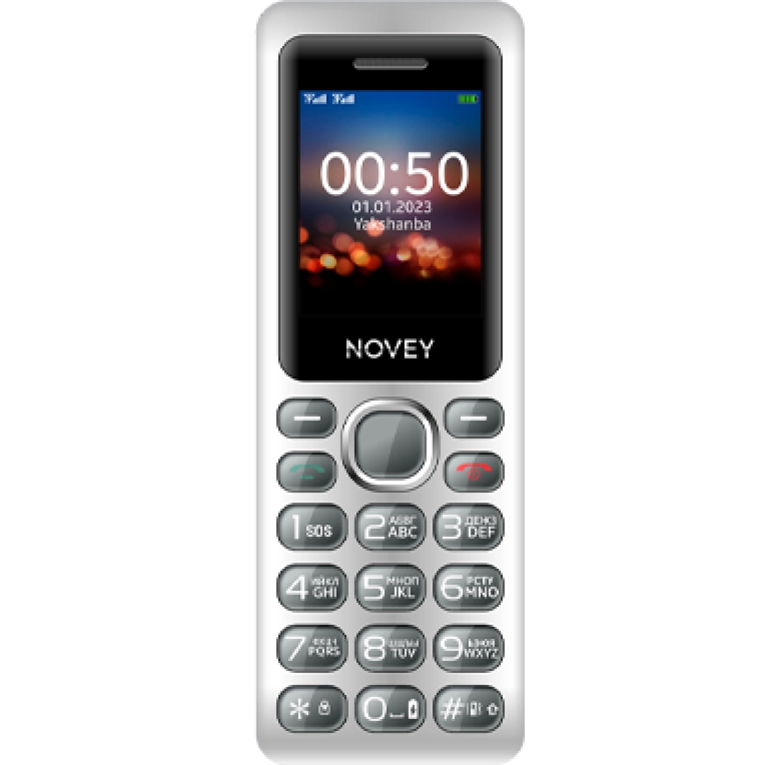 Novey M050 kulrang telefoni