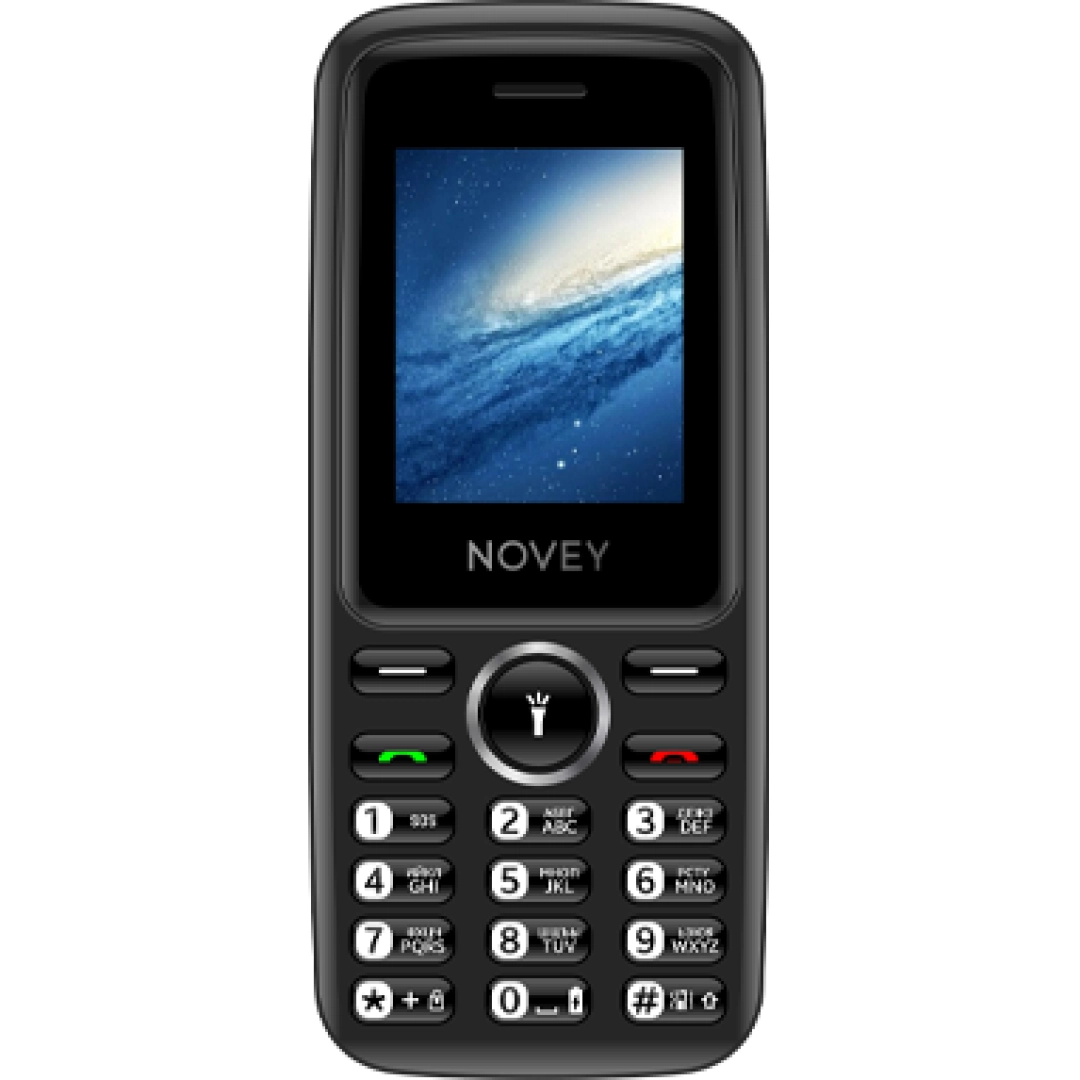 Novey M110 qora rangli telefoni