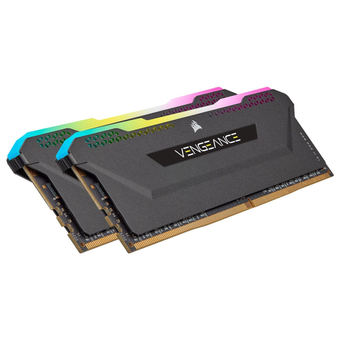 Corsair VENGEANCE RGB PRO SL DDR4 32GB 3600Mhz (2x16GB) tezkor xotirasi