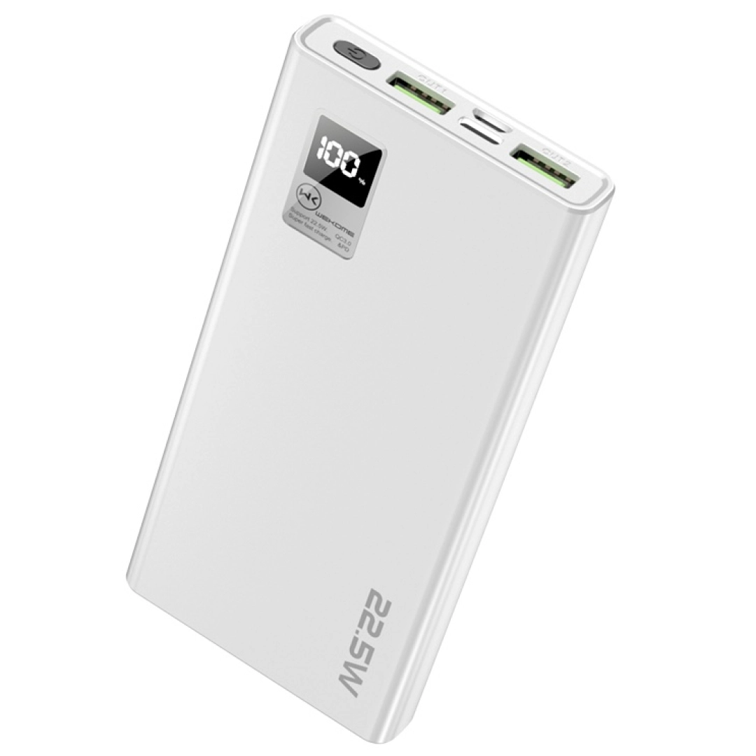 Wekome WP-121 10000 mAh oq tashqi akkumulyatori