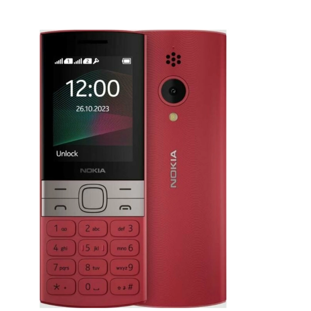 Nokia 150 (2023) Dual Sim qizil telefoni