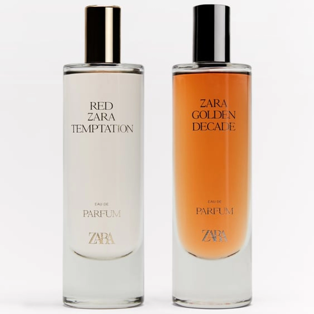 Zara RED TEMPTATION 80 ml + OLDEN DECADE 80 ml— ayollar uchun atir