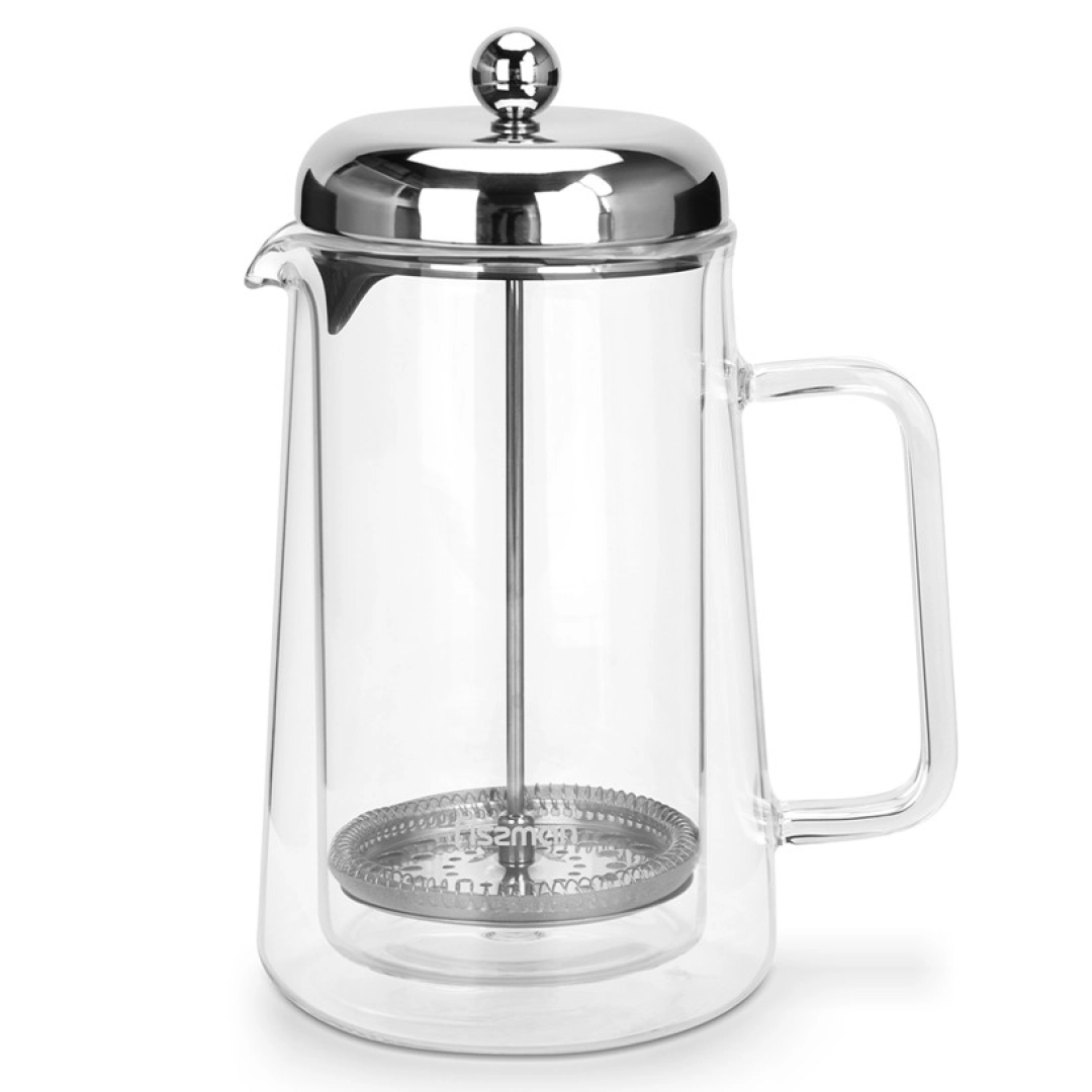 Fissman 2 qavatli 1000 ml French press kofe qaynatgichi