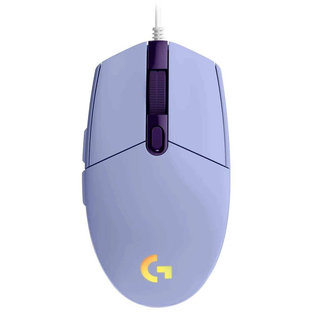 Мышь Logitech G203 LIGHTSYNC Lilac