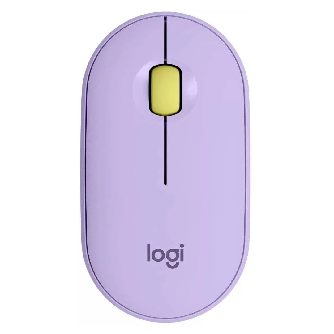 Мышь Logitech Pebble M350 Wireless Mouse LAVENDER LEMONADE