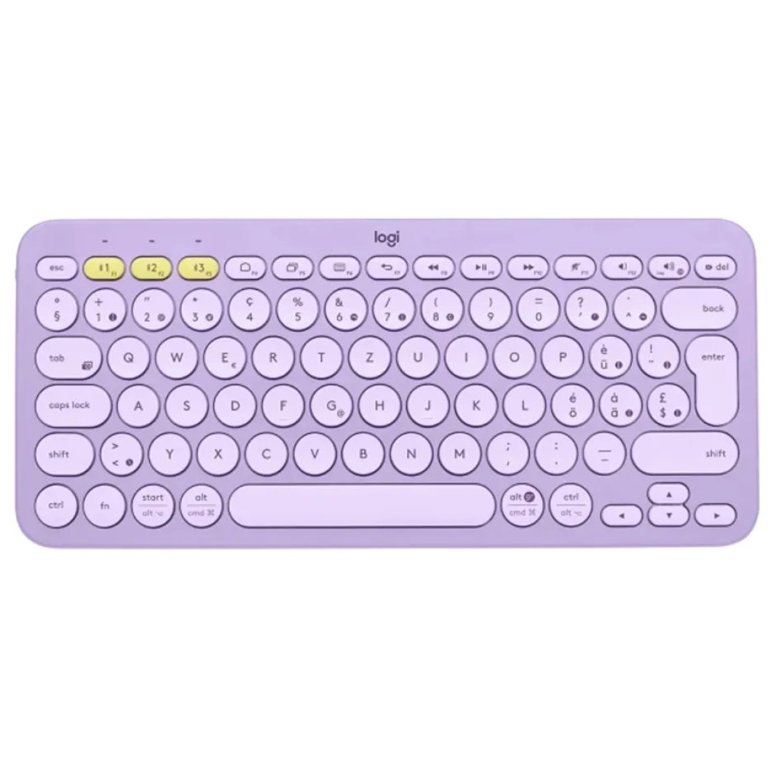 Клавиатура Logitech Bluetooth Keyboard K380 Lavender Lemonade