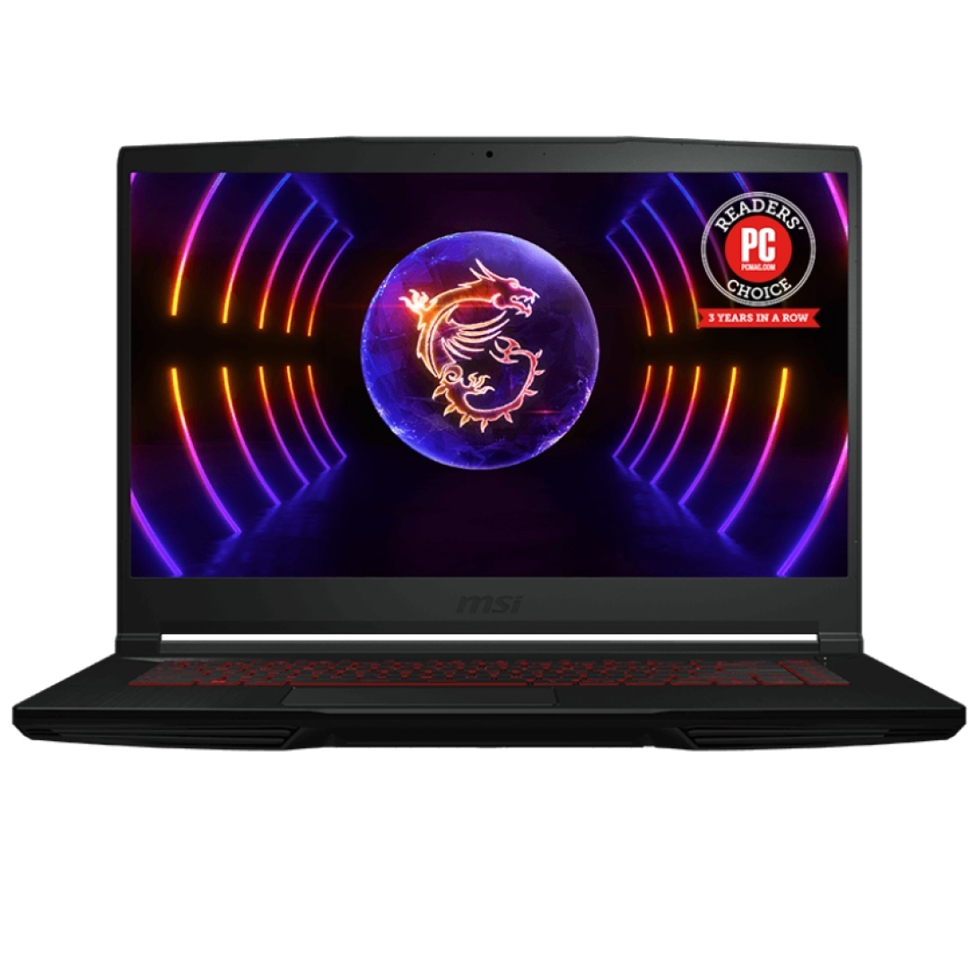 MSI THIN GF63, Core i5-12450H, DDR4 8GB, SSD 512GB, RTX2050 4GB, FHD 15,6