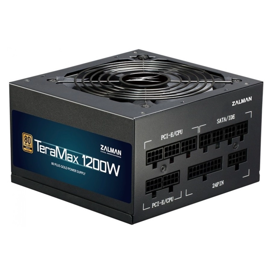 Блок питания Zalman Power supply TeraMax 1200-TMX (1200W), 100-240VAC, 90%, 80+ Gold