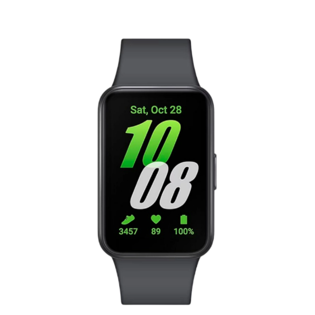 Samsung Galaxy Fit 3 Qora smart-bilaguzugi