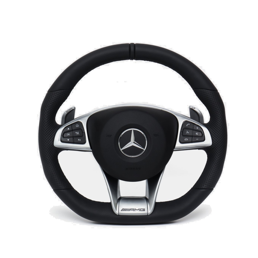 Avtomobil ruli Mercedes 205 Tiptronik RL, charmli, qora