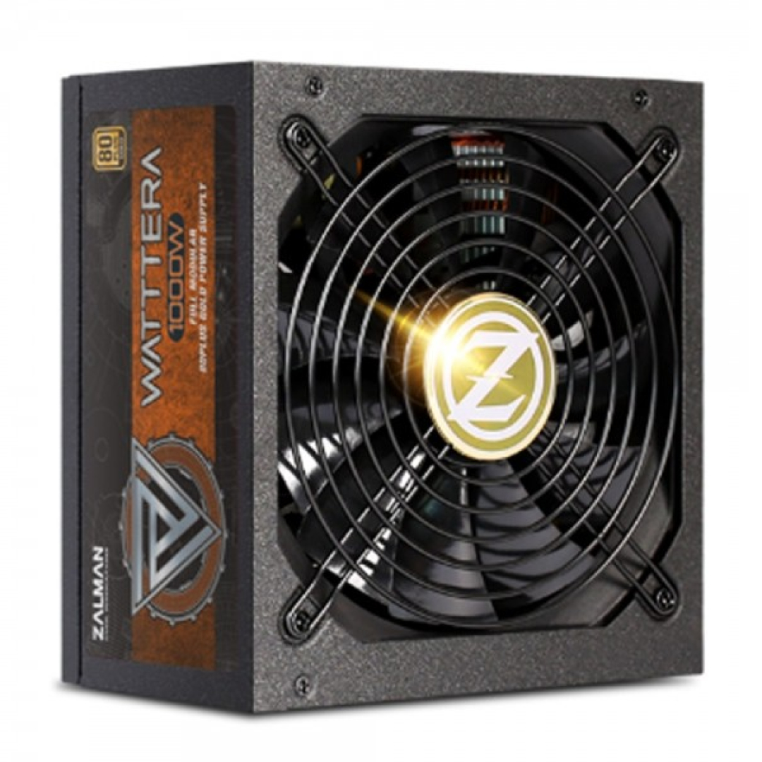 Блок питания Zalman ZM1000-EBTII WATTTERA (1000W) 80Plus Gold 100-240V, EU