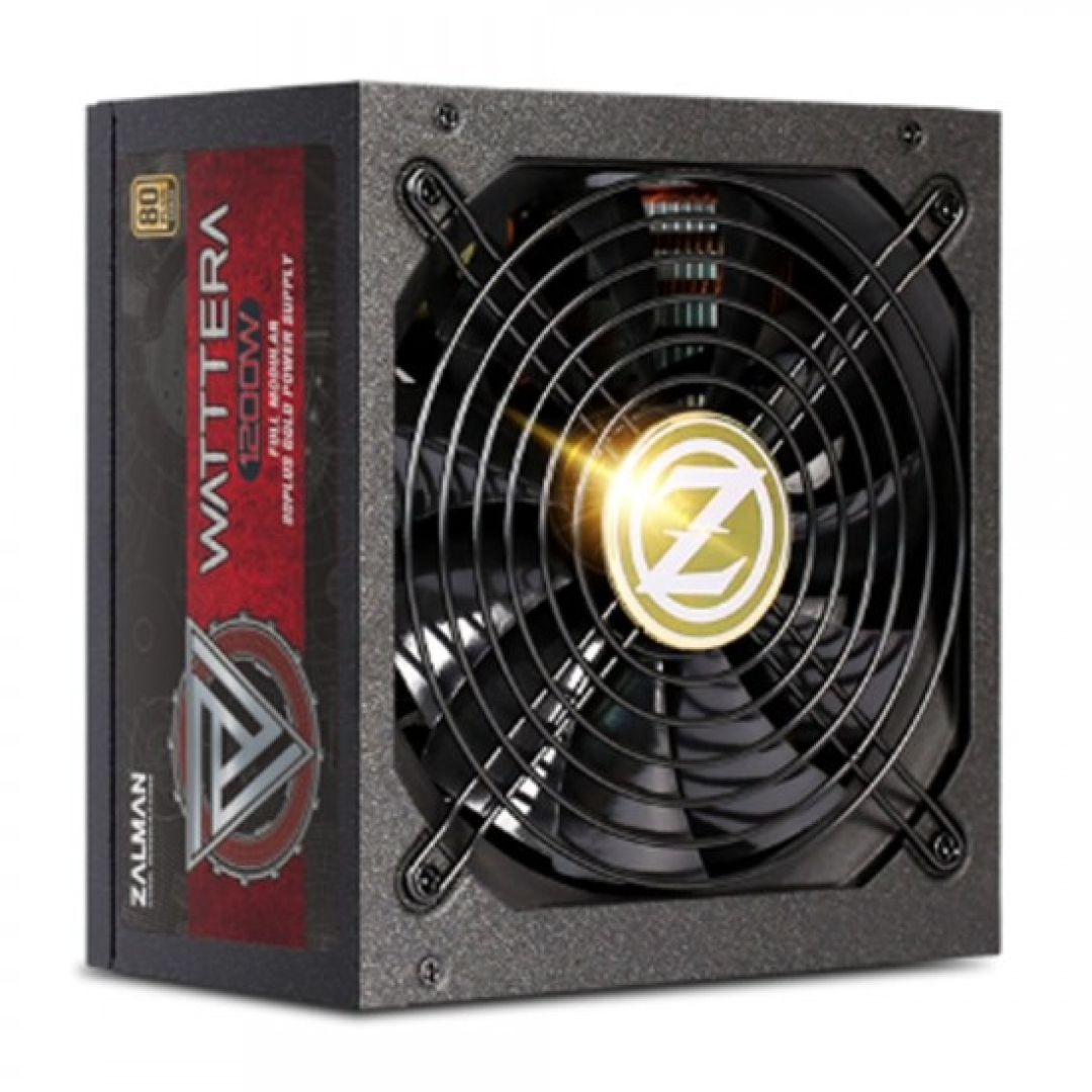 Блок питания Zalman ZM1200-EBTII WATTTERA (1200W), 80+Gold 100-240V,EU