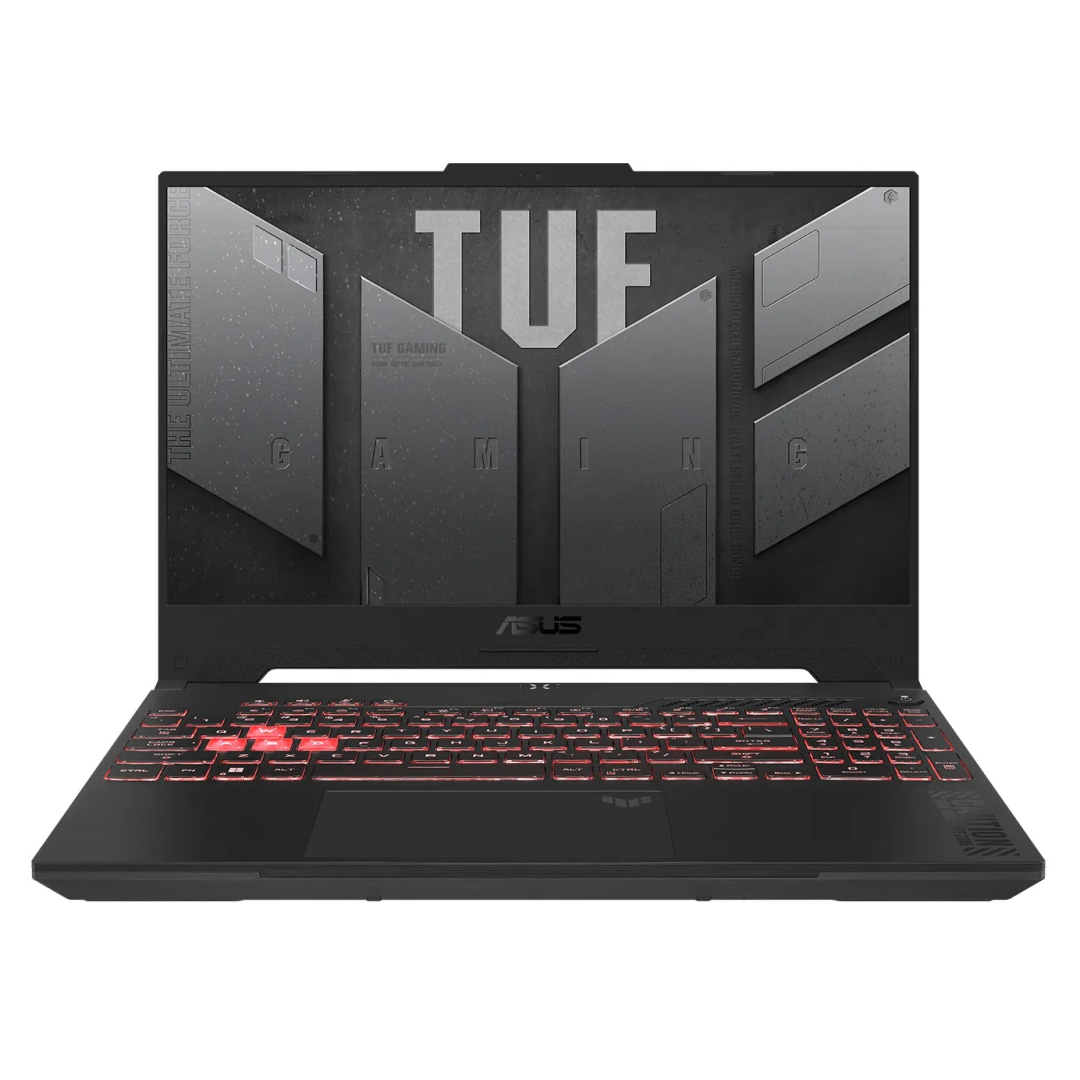 Ноутбук Asus TUF Gaming A15 / Ryzen-5 7535HS / DDR5 16GB / SSD 512GB / RTX4050 /15.6 FHD 1920X1080 / No OS / Mecha Gray