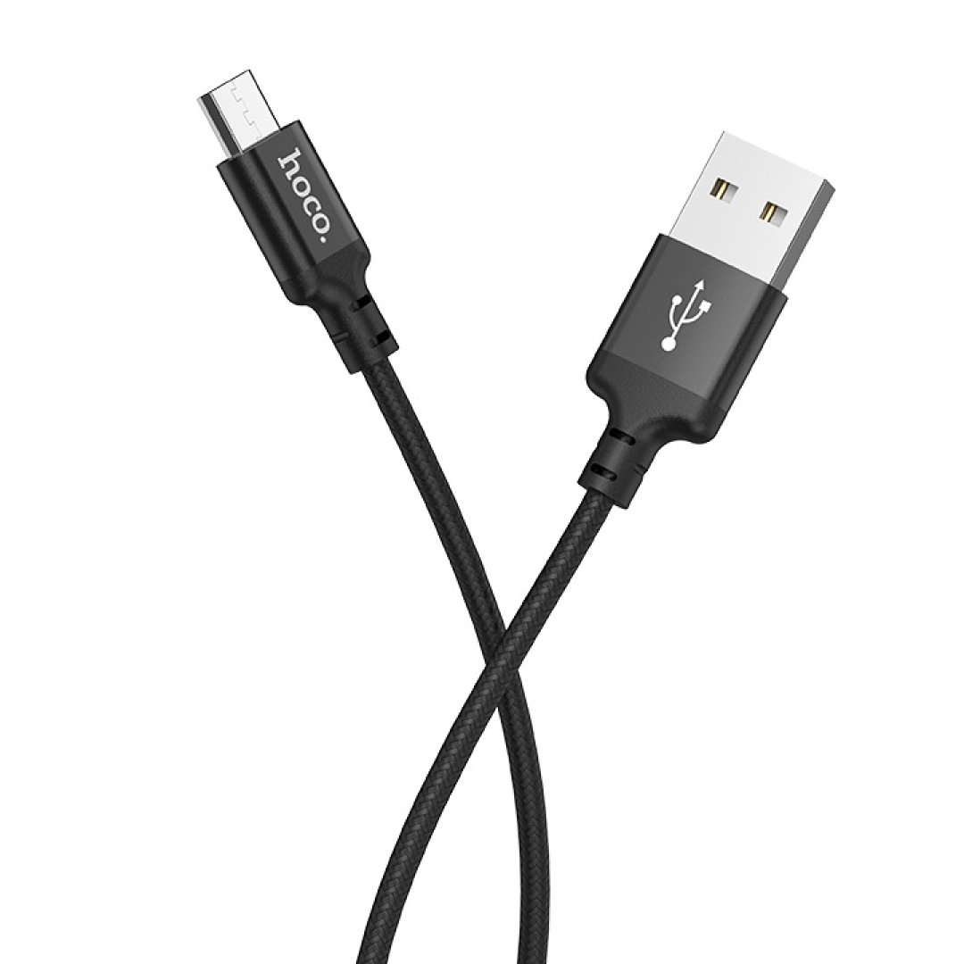 Hoco X14 Times speed lightning charging cable USB to Micro-USB (L=2M) kabeli