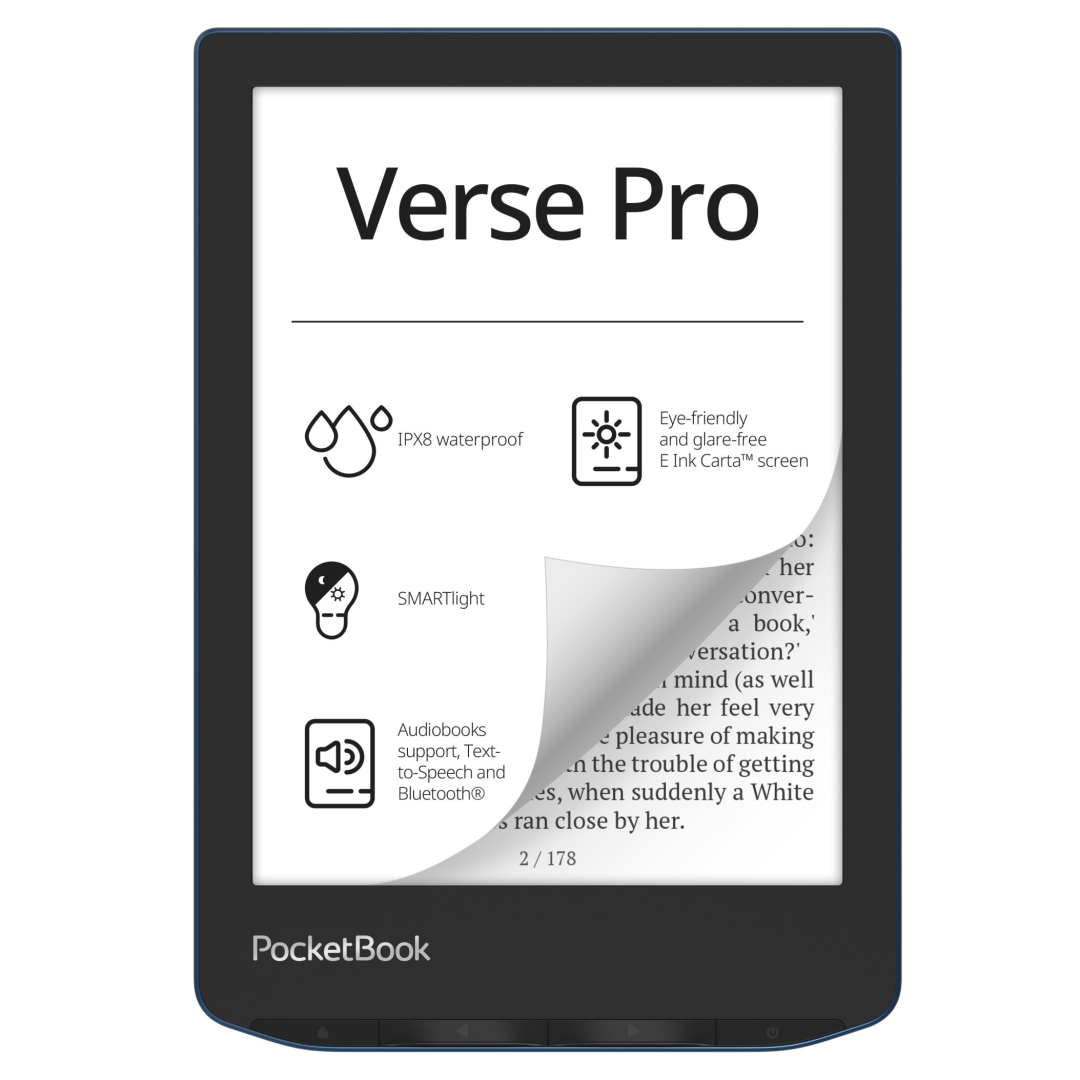 Электронная книга PocketBook 634 Verse Pro Azure