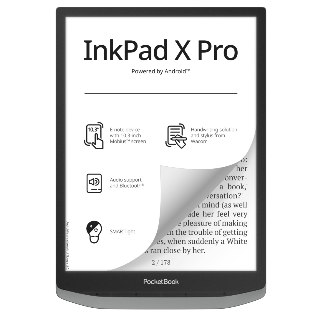 Электронная книга PocketBook InkPad X Pro Mist Grey