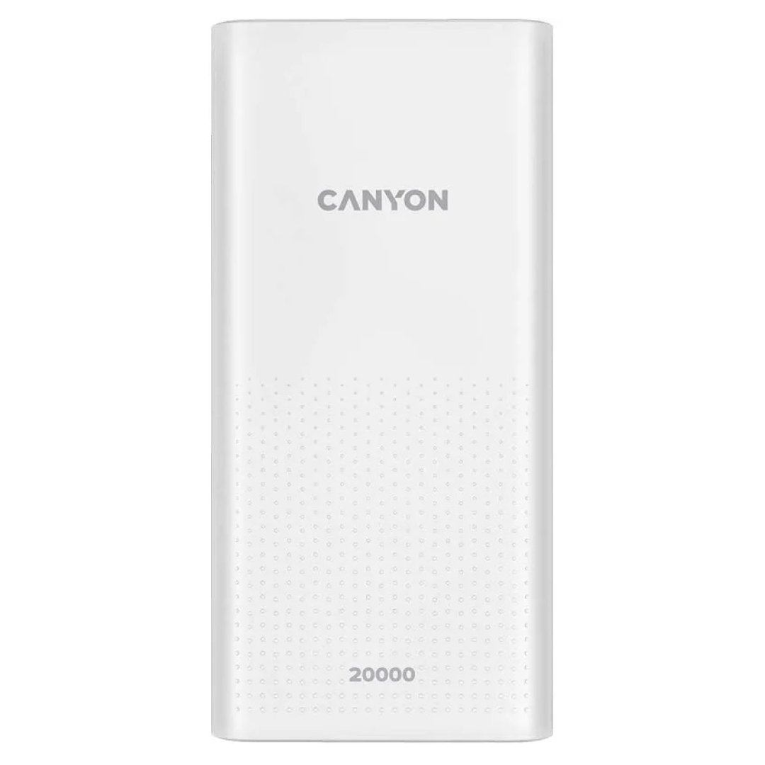 Внешний аккумулятор Canyon PB-2001 белый 20000 mAh